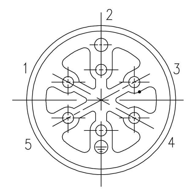 C01620E0051052 Amphenol Tuchel Industrial  Rundsteckverbinderbaugruppen